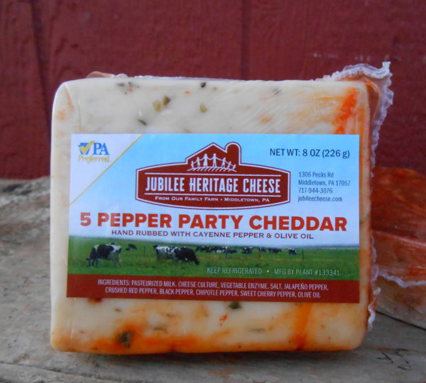 5 Pepper Party CHEDDAR